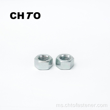 ISO 8673 Gred 10 Hexagonal Nuts Zink bersalut